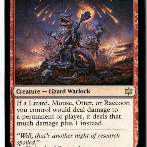 MTG Valley Flamecaller Bloomburrow LP Magic The Gathering