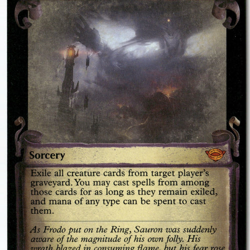 MTG Shadow of the Enemy (Showcase Scrolls) Universes Beyond: Lord of the Rings