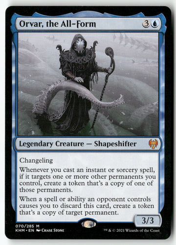 MTG Orvar, the All-Form Kaldheim LP Magic The Gathering
