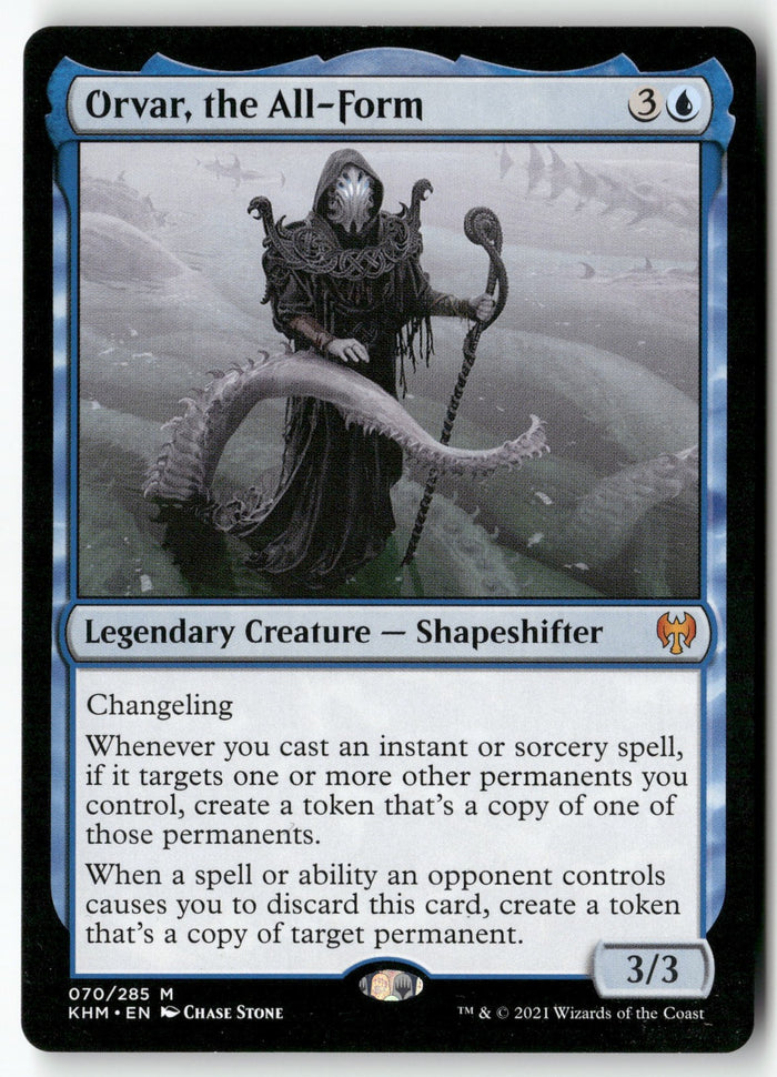 MTG Orvar, the All-Form Kaldheim LP Magic The Gathering