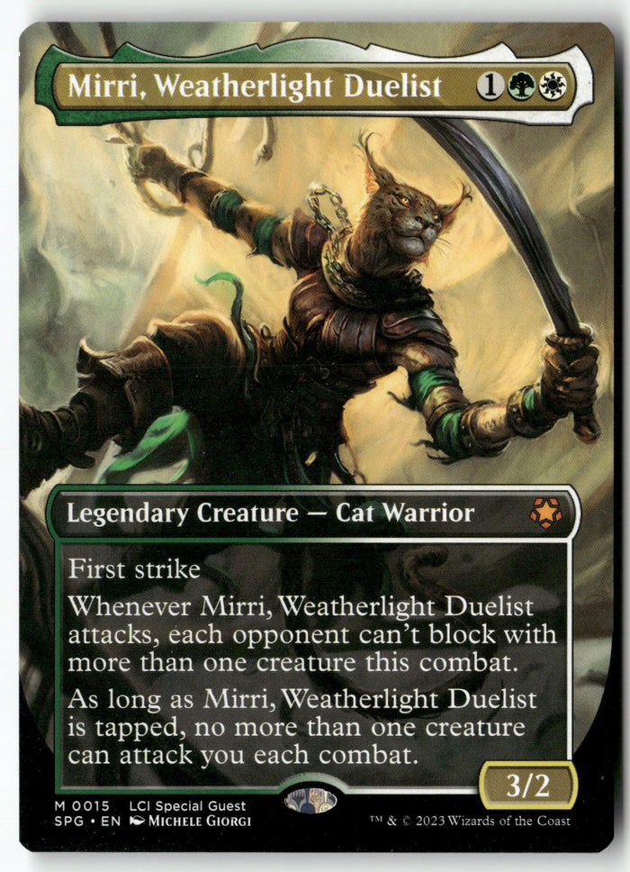 MTG Mirri, Weatherlight Duelist (Borderless) Special Guests