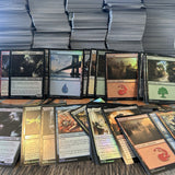 MAGIC THE GATHERING BUNDLE 500 BULK MTG JOB LOT CARDS - MTG BUNDLE RARES + FOIL