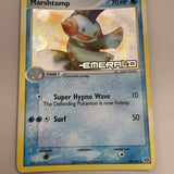 Marshtomp 36/106 | EX Emerald | Stamped Reverse Holo | English Pokemon | LP