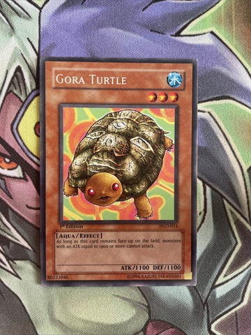 PGD-014 Gora Turtle Rare 1st Edition Near Mint Yugioh Card