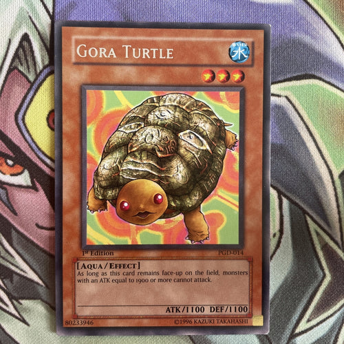 PGD-014 Gora Turtle Rare 1st Edition Near Mint Yugioh Card