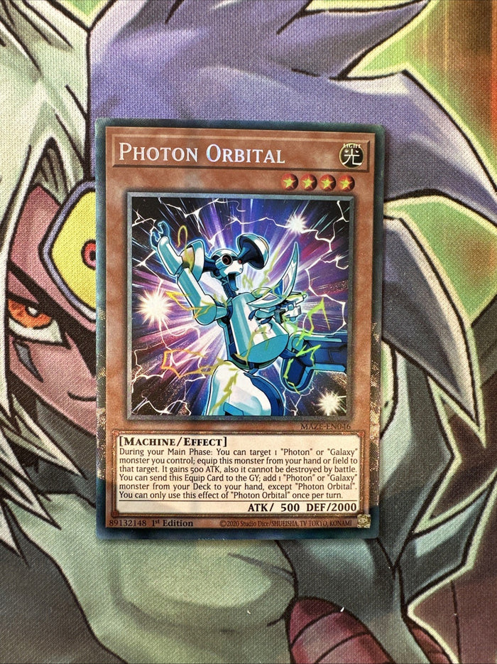 MAZE-EN046 Photon Orbital Collectors Rare 1st Edition NM Yugioh Card