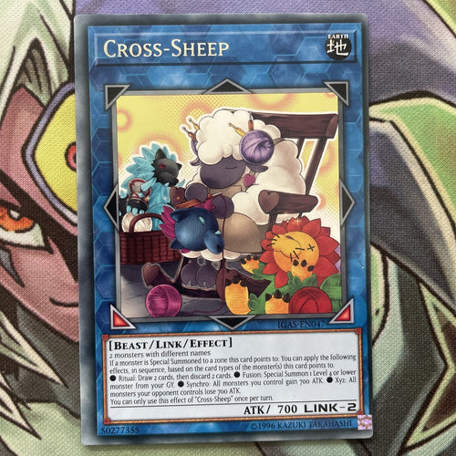 IGAS-EN047 Cross-Sheep MISCUT Rare Unlim Edition NM Yugioh Card