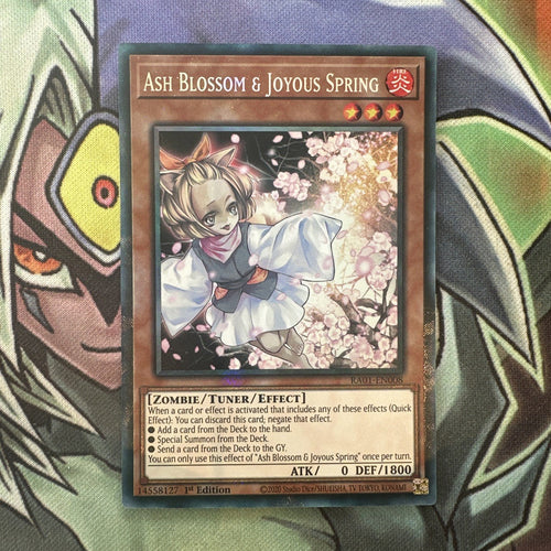 RA01-EN008 Ash Blossom & Joyous Spring Collectors 1st Edition NM Yugioh Card