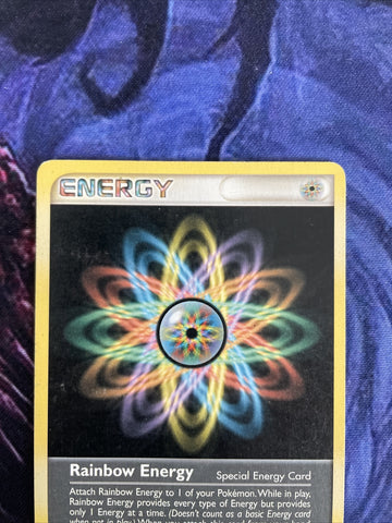 Pokemon Rainbow Energy 95/109 Ruby Sapphire Rare Excellent (back)