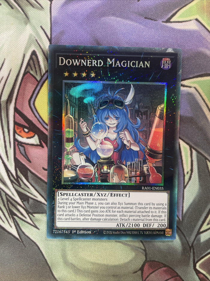RA01-EN035 Downerd Magician Collectors Rare Rare NM 1st Edition Yugioh Card