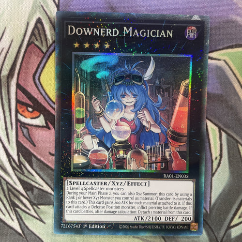 RA01-EN035 Downerd Magician Collectors Rare Rare NM 1st Edition Yugioh Card