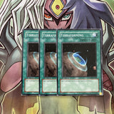 SDSC-EN028 x3 Terraforming Common Excellent Condition Yugioh