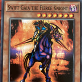 AP08-EN017  Swift Gaia the Fierce Knight Common Unl Edition YuGiOh (NM)