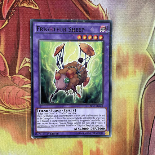 SP17-EN038 Frightfur Sheep 1st Edition Starfoil Rare played Yugioh