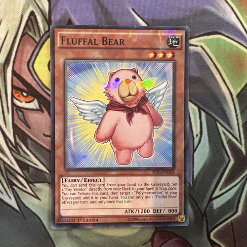 SP15-EN023 Fluffal Bear Shatterfoil Rare 1st Edition NM Yugioh Card