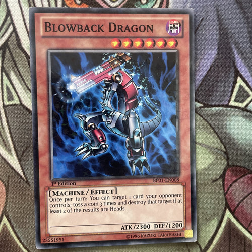 BP01-EN008 Blowback Dragon Starfoil Rare 1st Edition NM Yugioh Card