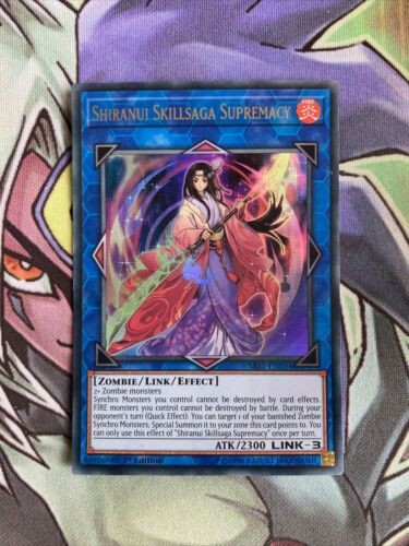 SAST-EN054 Shiranui Skillsaga Supremacy Ultra Rare Mixed Edition NM Yugioh Card