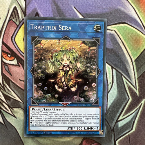 BLHR-EN049 Traptrix Sera Secret Rare 1st Edition NM Yugioh Card