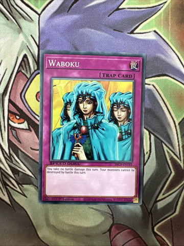 SBCB-EN143 Waboku Speed Duel 1st Edition NM Yugioh Card