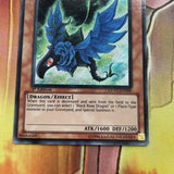 EXVC-EN099 Blue Rose Dragon Secret Rare 1st Ed YuGiOh LP see pics minor crease