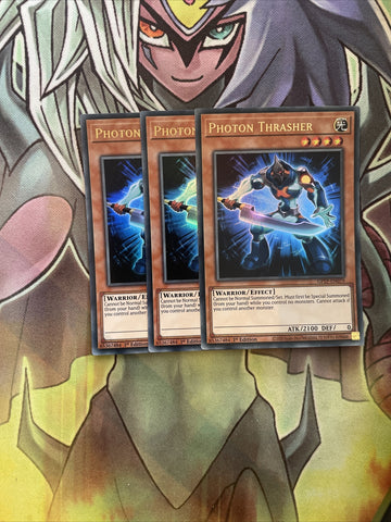 GFTP-EN079 x3 Photon Thrasher Ultra Rare Excellent Condition Yugioh