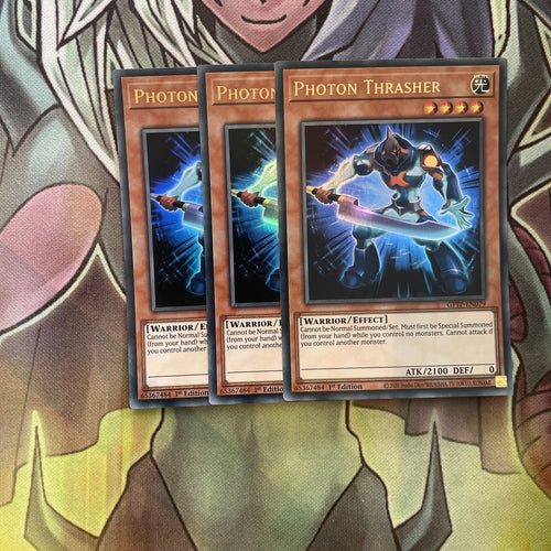 GFTP-EN079 x3 Photon Thrasher Ultra Rare Excellent Condition Yugioh