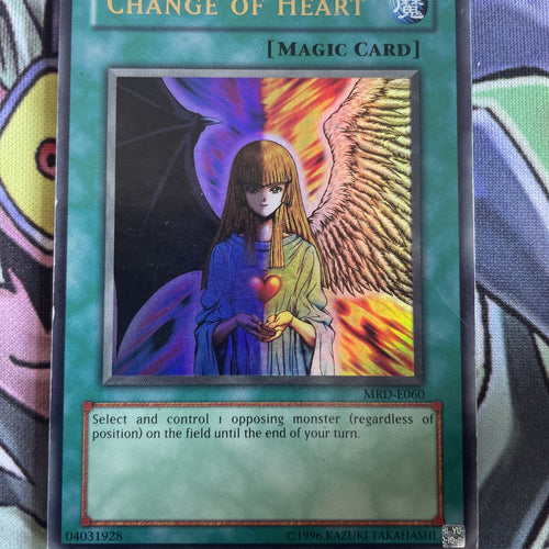 MRD-060 Change Of Heart Ultra Rare HP Condition Yugioh Card (3)