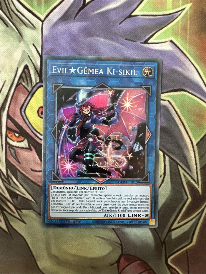 GEIM-EN015 Evil Twin Ki-sikil Collectors Rare ITALIAN 1st Edition NM Yugioh Card