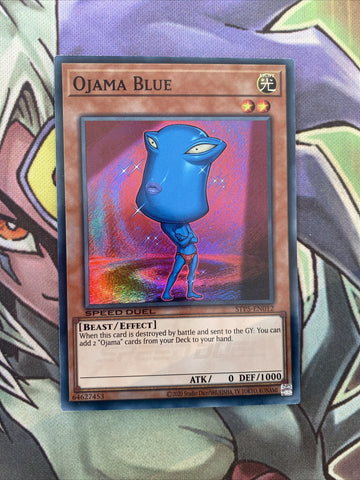 STP5-EN012 Ojama Blue Super Rare Unlimited EDition NM Yugioh Card
