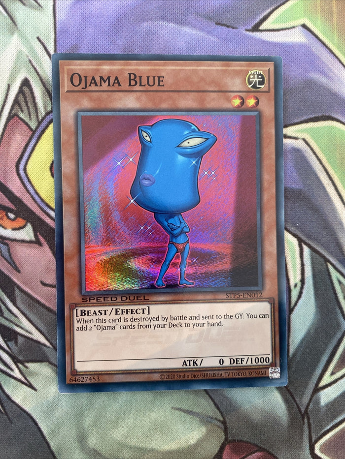 STP5-EN012 Ojama Blue Super Rare Unlimited EDition NM Yugioh Card
