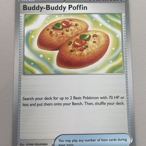 Pokemon - 144/162 - Buddy-Buddy Poffin - Temporal Forces NM