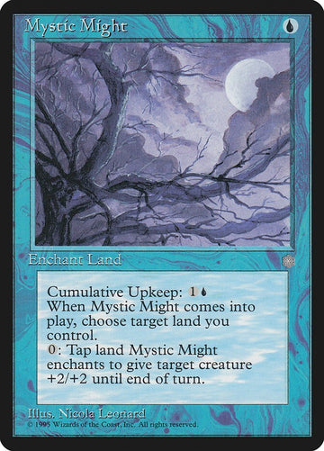 Mystic Might - Ice Age Excellent Magic MTG