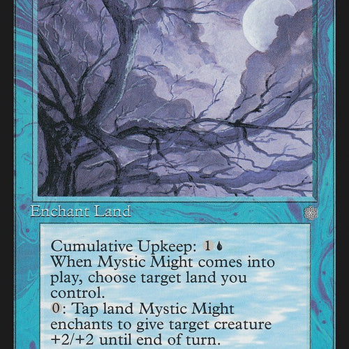 Mystic Might - Ice Age Excellent Magic MTG
