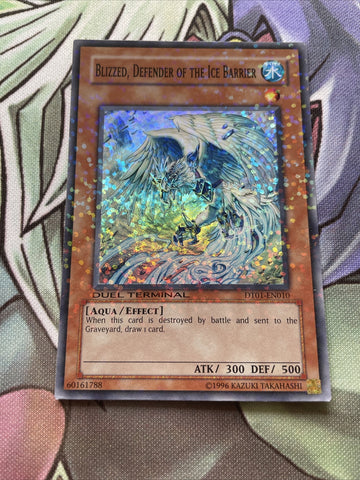 DT01-EN010 Blizzed, Defender Of The Ice Barrier- NM Yugioh