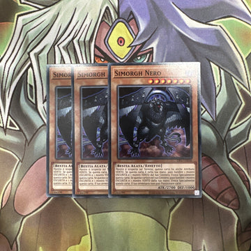 OP17-IT016 x3 Dark Simorgh ITALIAN Excellent Condition Yugioh