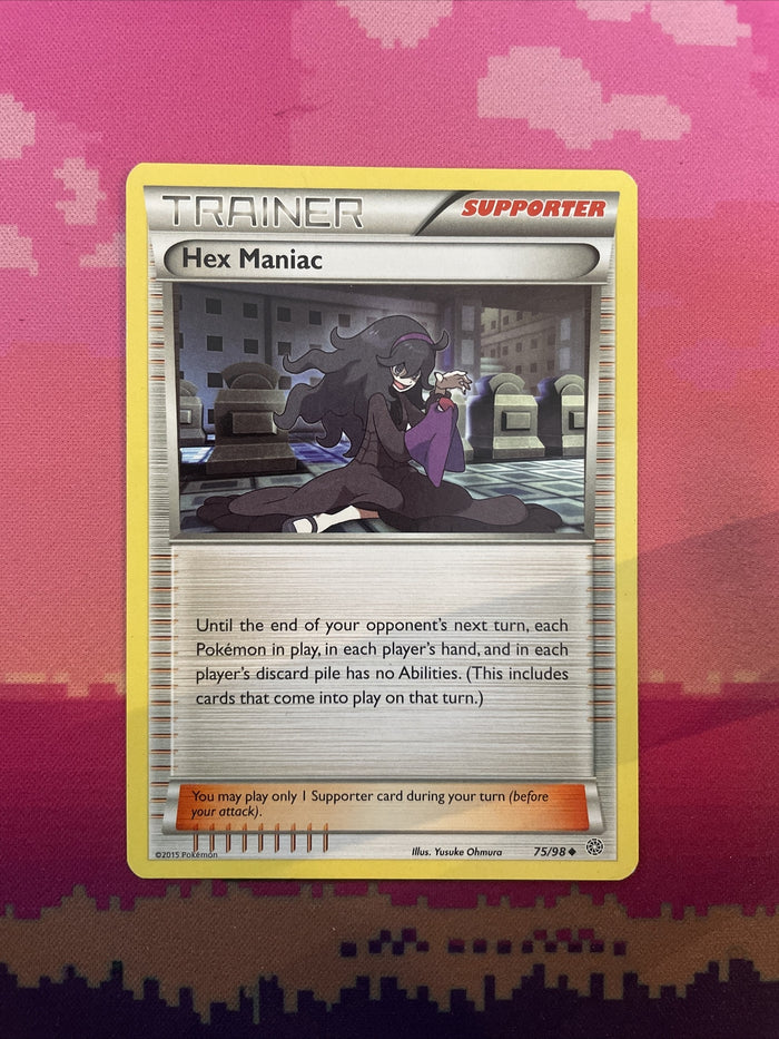 Pokemon Card Hex Maniac Ancient Origins 75/98 Near Mint