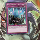 SPWA-EN028 Magical Musket - Last Stand Secret Rare 1st Edition NM Yugioh Card