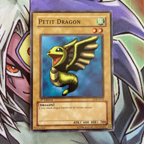 LOB-E019 Petit Dragon Common 1st Edition NM Yugioh Card