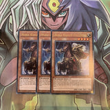 MAGO-EN085 x3 Noble Knight Pellinore Rare Excellent Condition Yugioh
