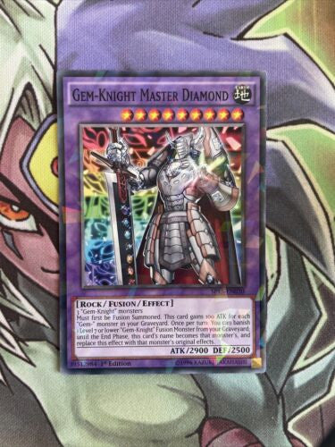 SP15-EN030 Gem-Knight Master Diamond Shatterfoil 1st Edition NM Yugioh Card