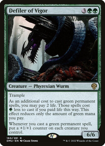 Defiler Of Vigor - Dominaria United Excellent Magic MTG