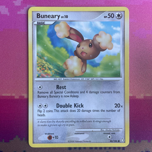 Pokemon Card Buneary Legends Awakened Common 86/146 NM