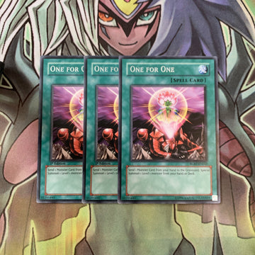 RGBT-EN045 x3 One for One Rare Excellent Condition Yugioh