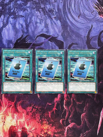 CIBR-EN061 x3 One-Time Passcode Rare mixed Edition YuGiOh