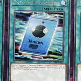 CIBR-EN061 x3 One-Time Passcode Rare mixed Edition YuGiOh