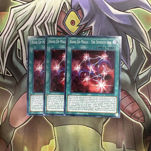 OP15-EN020 x3 Rank-up Magic - The Seventh One Excellent Common Condition Yugioh