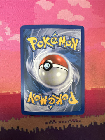 Pokemon Card Poliwag Unleashed Crosshatch League Promo 58/95 NM (back)