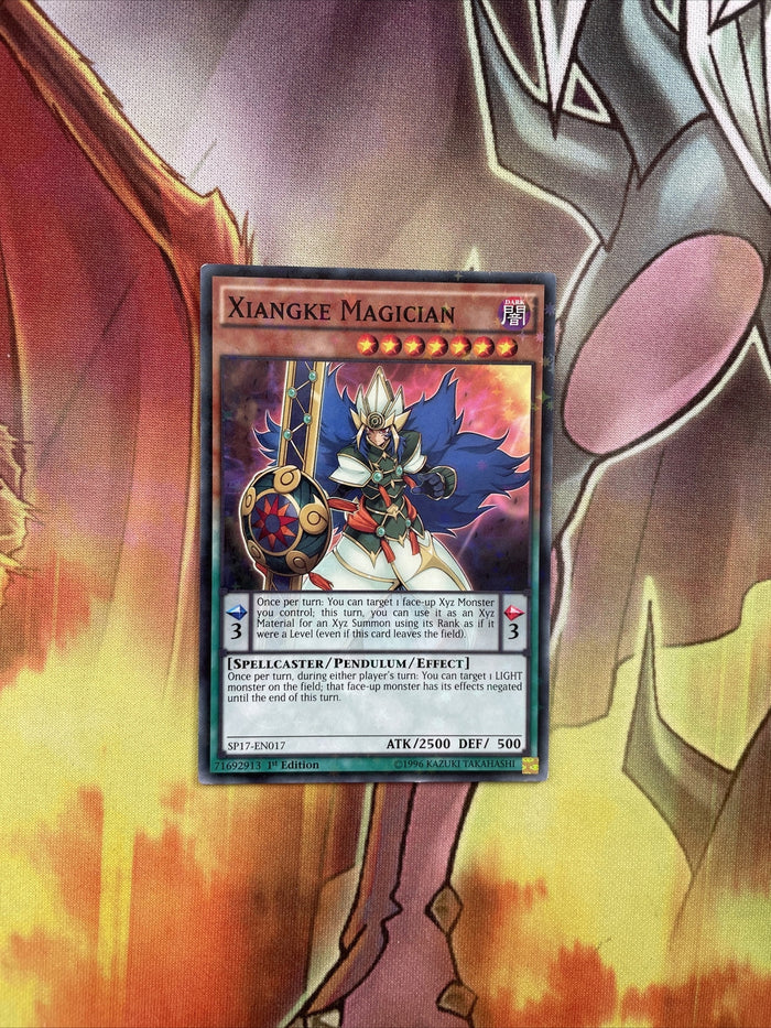 SP17-EN017 XIANGKE MAGICIAN STAR FOIL NM Yugioh Card