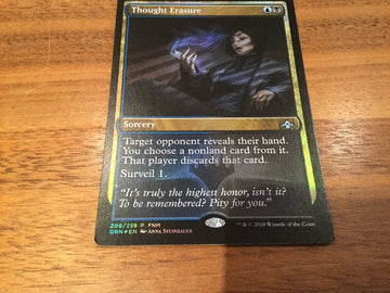 Thought Erasure Foil - Ravnica Excellent Magic MTG (back)