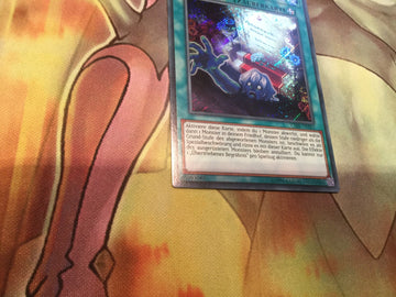 CIBR-DE063 Yugioh! - Overdone Burial -GERMAN Secret Rare - 1st Edition (back)